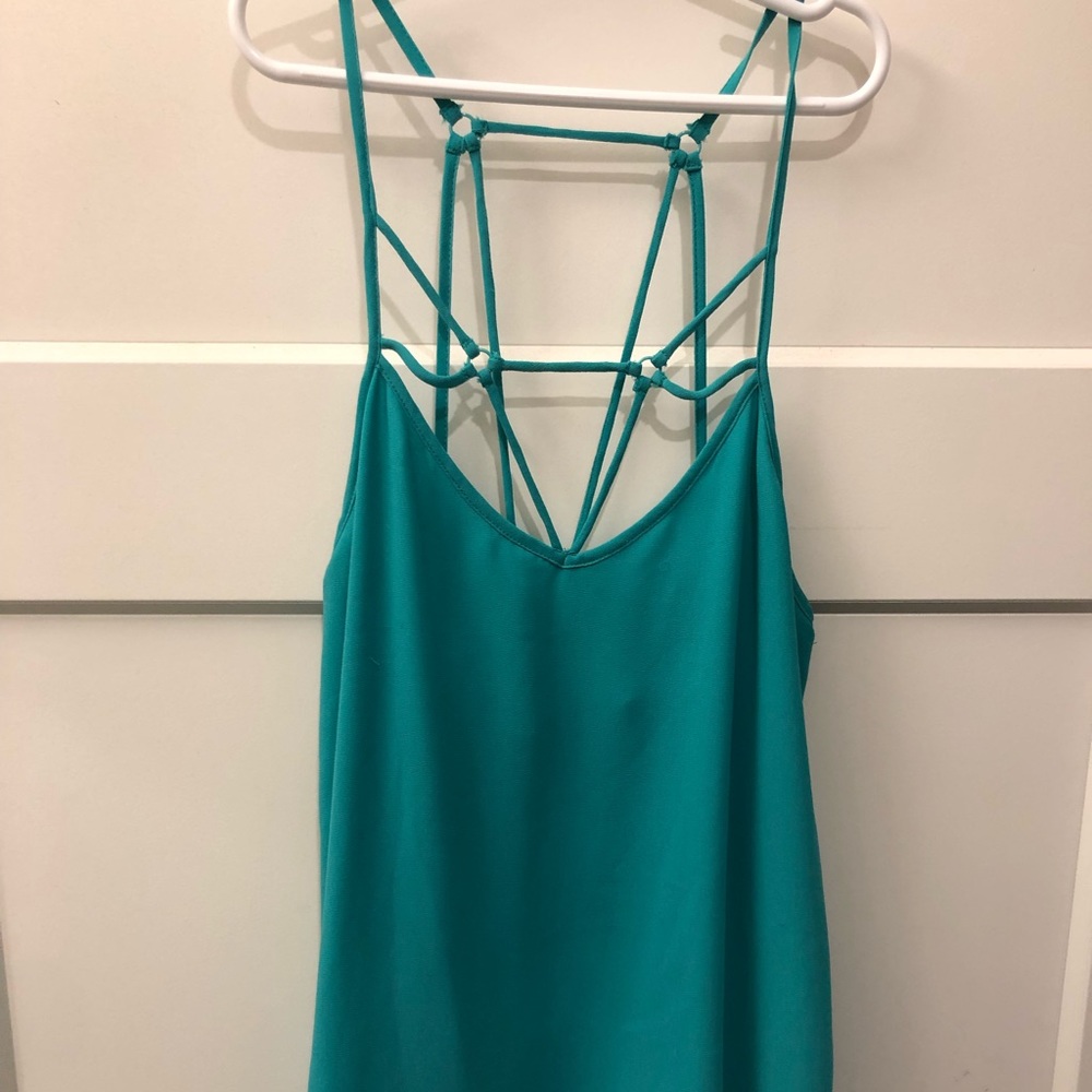 Strappy tank
